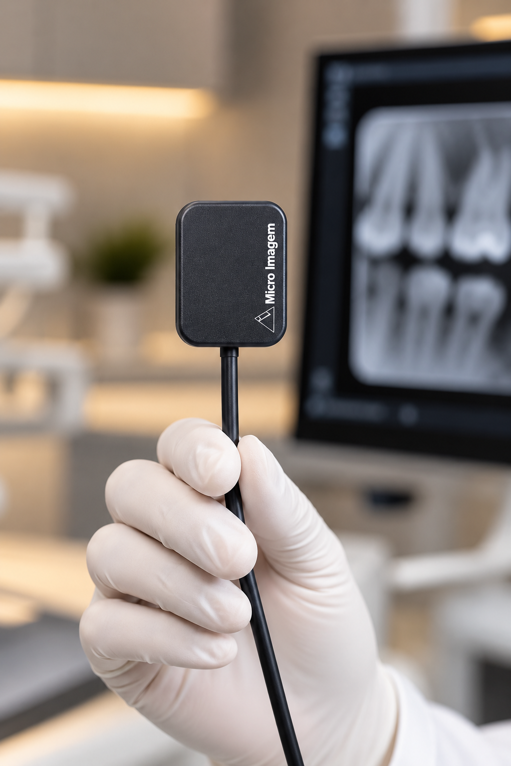 Sensor digital em clínica moderna